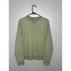 Tommy Hilfiger Green Crew Knit Pullover Sweater Women's Small Crewneck